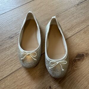 J. Crew Gold Kids Dress Shoes